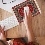 PC Mousepad Persian Carpet Style Rubber Anti-Slip Durable Printing Rectangle Gaming Mouse Pads Computer Tablet Mat