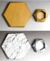 Levitating Plant Pot Hexagon Floating Air Bonsai Pot Suspension Flowerpot Planter for Office Home Decoration